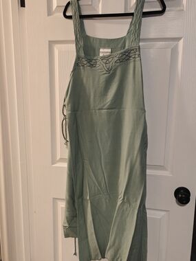 Holy Clothing Ingrid Apron Spring Basil